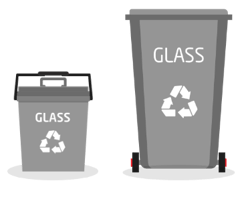 Glass Bins Range Glass Bins Range