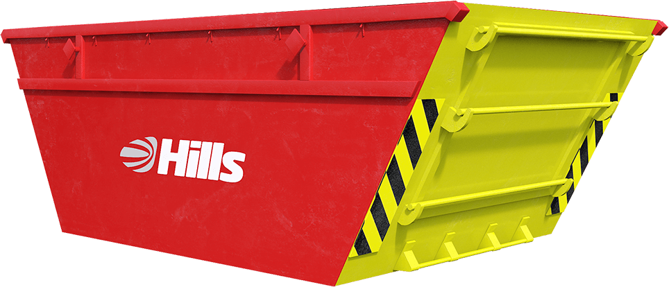 Red & Yellow Skip Graphic