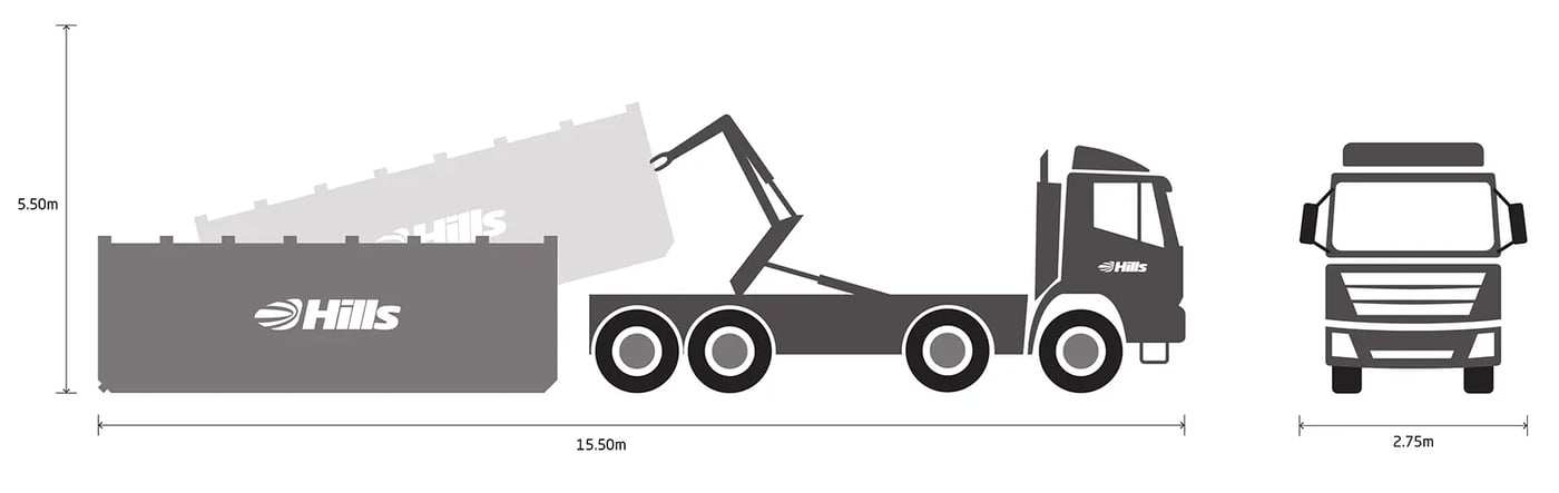 Hooklift Diagram Landscape