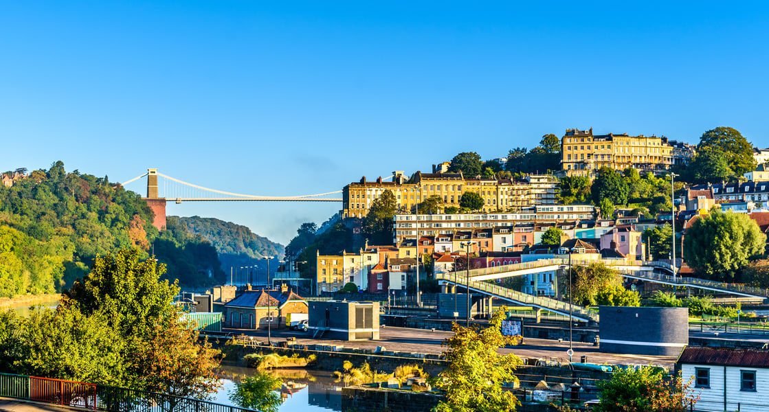 Image of Clifton Bridge in Bristol