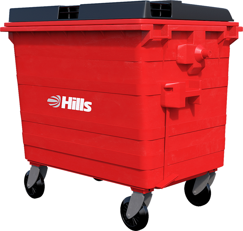 General Waste Bins Bin Hire Hills Waste Solutions
