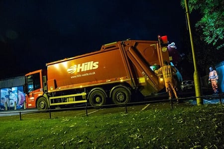 hills-waste-truck-collection-aft