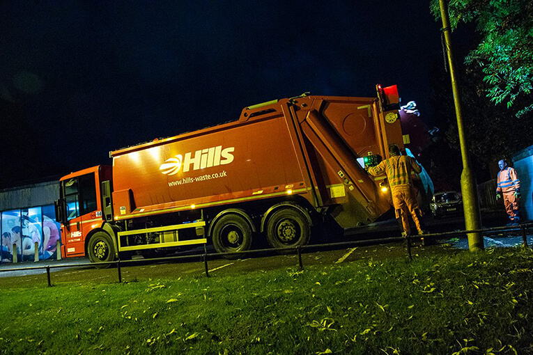 Reliable and flexible collection services by Hills Waste
